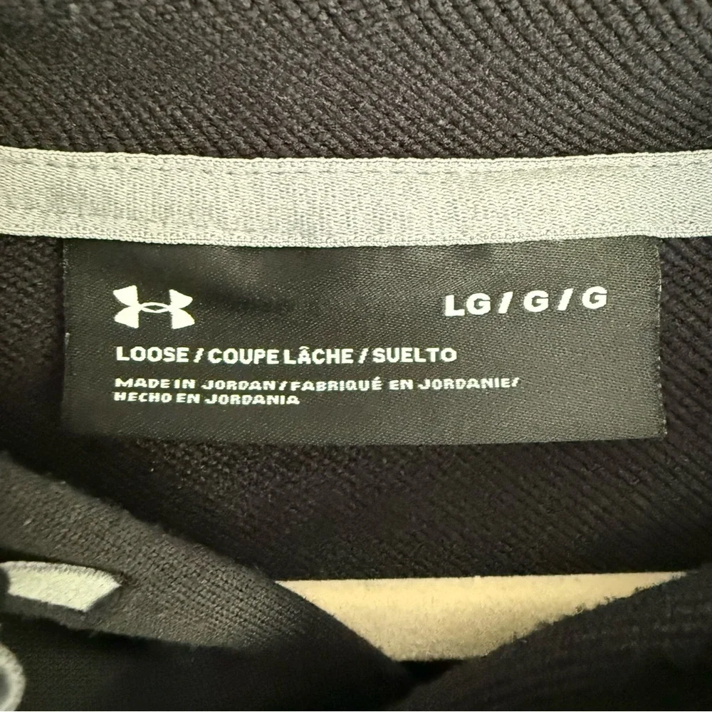 Under Armour Black long sleeve Hoodie‎ with Camouflage UA Logo size - Picture 4 of 7
